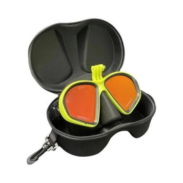 Imagem de Máscara De Mergulho Profissional De Baixo Volume Com Suporte Para Câme