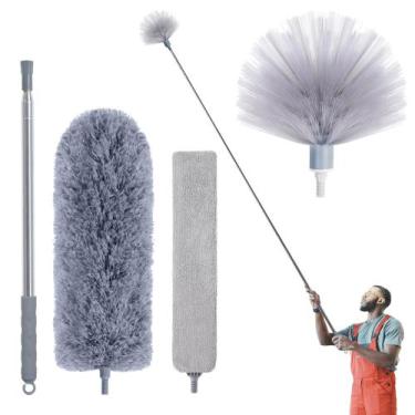Imagem de Kit de limpeza IVYROLL Duster com poste de extensão de 100 cm de micro