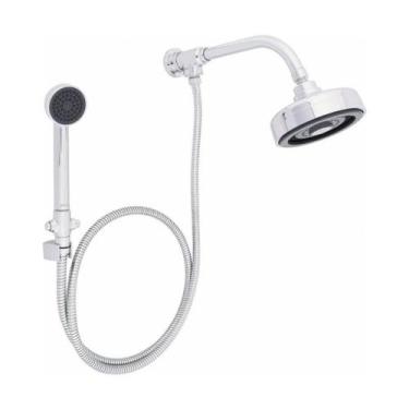 Imagem de Kit De Chuveiro Com Desviador + Ducha Manual Acqua Plus Cromado - Deca