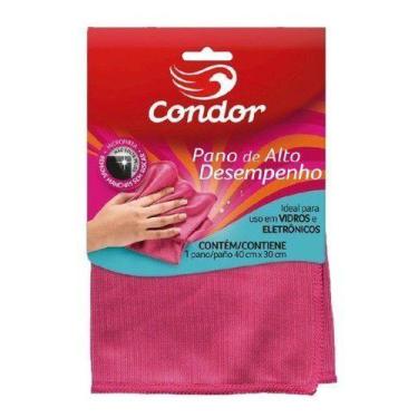 Imagem de Panos Limpa Tudo De Multiuso De Alto Desempenho Condor, Rosa
