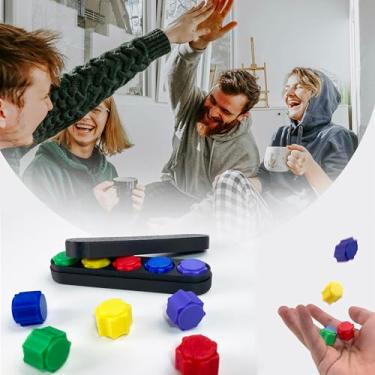 Imagem de Aufbark Gonggi Korean Game, Korean Dice Game, Korean Traditional Play Game, Gonggi Korean Game Stone Catching (1SET//Long Box)