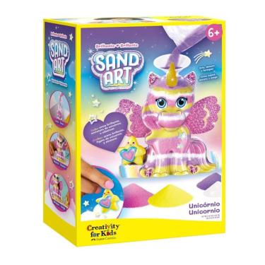 Imagem de Arte com areia Unicórnio Creativity for Kids - Faber-Castell