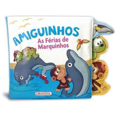 Imagem de Livro De Banho Com Abas - Amiguinhos - As Ferias De Marquinhos