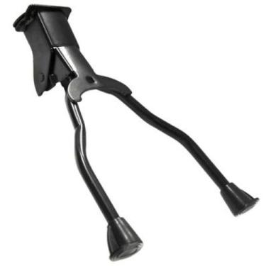 Imagem de Descanso Central Duplo Bicicleta Cavalete Aço Preto Aro 26 - Atop