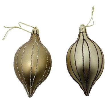 Imagem de Pendente Gota c/Glitter c/ 3 unidades