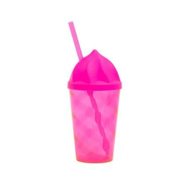 Imagem de Kit 15 Copo Sorvete Translucido 550 ML - Biel Copos, Rosa