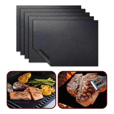 Imagem de Vittak 3 Manta Teflon Grill Assar Churrasqueira Tapete Antia