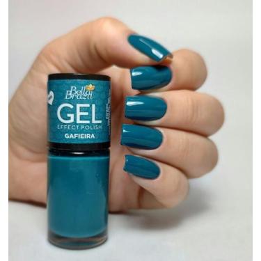 Imagem de Esmalte Efeito Gel Gafieira Bella Brazil 9ml  Brilho e Longa Duração