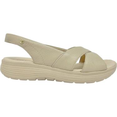 Imagem de Sandália Feminino Casual Dia a Dia Passeio Trabalho Anatômica Calce Fácil Ultra Conforto Comfortflex 2543403