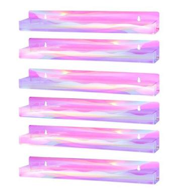Imagem de Organizador de parede FFowcye Iridescent Nail Polish x6