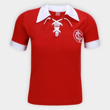 Imagem de Camisa Internacional Retrô Feminina - Oldoni Sports, Vermelho, G
