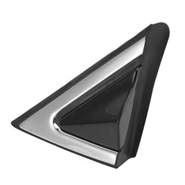 Imagem de Generic Guarnição de Moldagem de do Pára-choque Dianteiro, Boa Resistência Ao Calor Espelho Retrovisor Triangular Resistente à Prova de Impacto Capa Longa Vida útil para Carro (Esquerda)