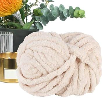 Imagem de Fio Chenille | 27 M Fio Veludo Para Mantas | Materiais Para Croche e Tricô Para Cachecol Chapéu Roupas Bebé | Chapéu Almofada Roupas Bebê Cama Pet Cachecol