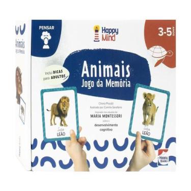 Imagem de Happy Mind - Meu Primeiro Box de Atividades: Animais - Jogo da Memória