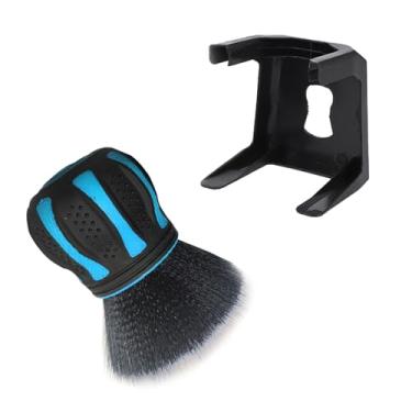 Imagem de Shakas Escova de limpeza detalhada com suporte de armazenamento, alça antiderrapante fácil de segurar ar condicionado, escova esférica de cerdas macias, acessório multiuso portátil, serve na maioria