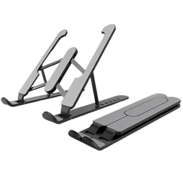 Imagem de Suporte Notebook Ajustável Ergonômico Dobrável PLÁSTICO