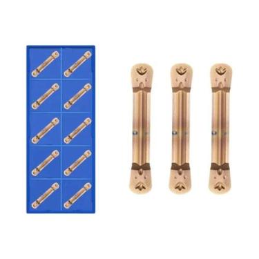 Imagem de Pastilhas De Corte De Metal Duro Para Torno CNC, 10 Peças, Para Aço Ka