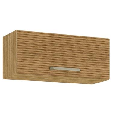 Imagem de Armário Refrigerador Adamantina 700 Freijo Ripado