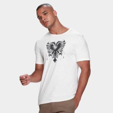 Imagem de Camiseta Cavalera Indie Glitter Masculina, Off white, G