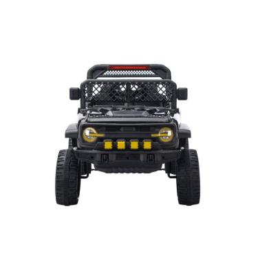 Imagem de Jipe Elétrico Infantil Bang Toys N6 Com Controle Remoto Preto 12v