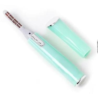 Imagem de Curvador de Cílios Elétrico Térmico, Portátil, Design Ergonômico, Aquecimento Suave e Uniforme, Funciona com Pilha