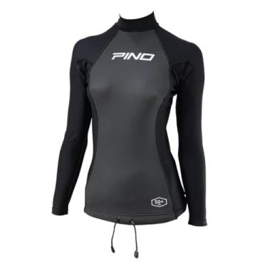 Imagem de Camiseta Neoprene Feminina Uv Manga Longa Neo Flow Pino (Preto, M)