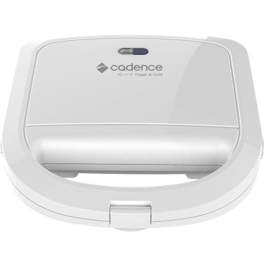 Imagem de Sanduicheira Elétrica Cadence Toast & Grill Branca 110V