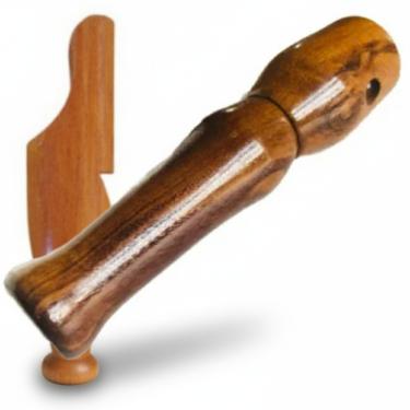 Imagem de 2 Apitos Premium Grilo E Apito Profissional Madeira Tucano