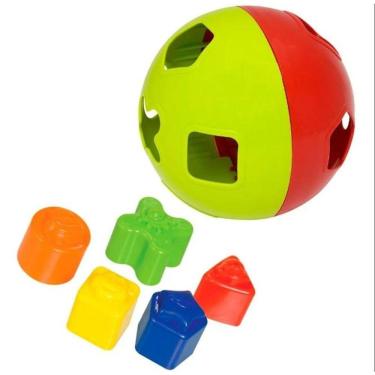 Imagem de Bola Educativa Didática Infantil Para Bebês Acima De 1 Ano