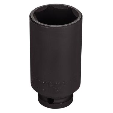 Imagem de Soquete De Impacto Sextavado Longo Em Aço Cromo Molibdênio 30 Mm - Encaixe 1/2'' Pro