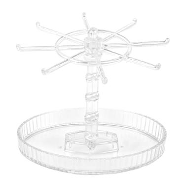 Imagem de KiBcsLic Suporte para exibição de bonecas de pelúcia, organizador de joias, porta-colares, suporte para pendurar joias, correntes, itens colecionáveis, tiaras, Limpe O Nível 1