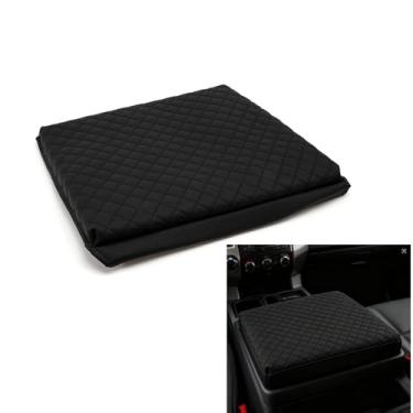 Imagem de BENEALL Capa de apoio de braço de console central para Tundra 2007-2013, para Sequoia 2008-2022 protetor de tampa de console médio, capa de descanso de braço para carro -43,5 x 35 cm