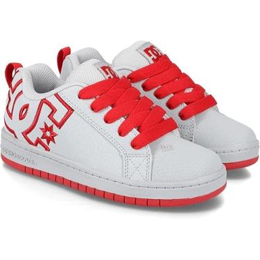 Imagem de DC Tênis de skate masculino Pure, Cinza/vermelho, 17