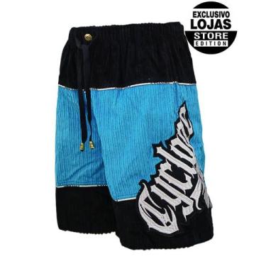 Imagem de Bermuda Cyclone Veludo Recorte Pressure, Preto, P