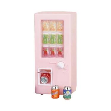 Imagem de Conjunto De Máquina De Bebidas Miniatura Para Casa De Bonecas 1:12, Mo