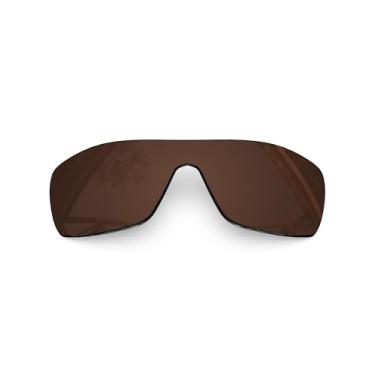 Imagem de Lentes de substituição masculinas SmartVLT para óculos de sol Oakley Batwolf OO9101 - Mais opções, Amber Brown, One Size