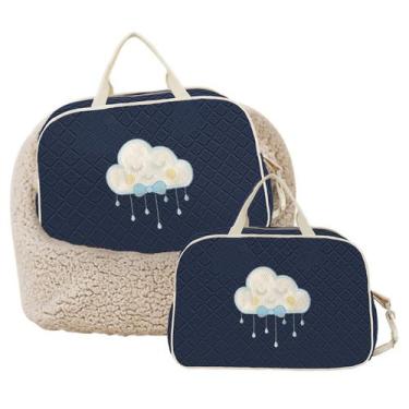 Imagem de Kit Maternidade 2 Peças Bolsa Resistente Chuva de Benção Top - Meimi A