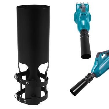 Imagem de Acessório de bocal de impulsionador de ar do soprador de folhas, amplificador de fluxo de ar para bocais redondos de 5 a 10 cm para limpeza de jardim, gramado, quintal, entrada de garagem, folhas