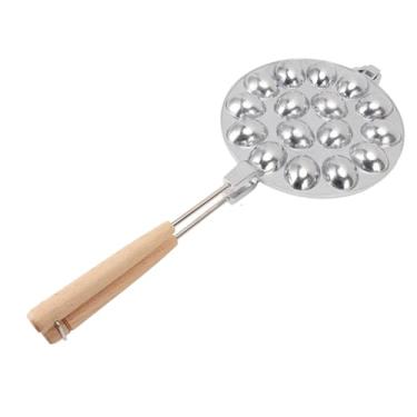 Imagem de Dpofirs Moldagem de Biscoitos Antiaderente, Fabricante de Formato Oval Com 16 Buracos para Cozimento Doméstico, Conjunto de Placa de Liga de Alumínio para Padaria Doméstica (Estilo2)