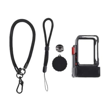 Imagem de aqxreight Kit de Alça Adequado para Osmo Action 6 Gaiola de Câmera de Ação Com Tampa de Lente Alça de Pulso para Fotografia de Rua