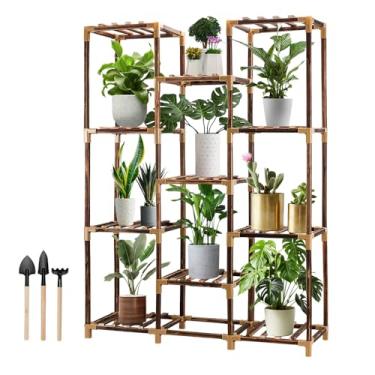 Imagem de 29 * 83 * 114cm, Estante para Plantas, Traga 3 pás, Suporte para Plantas, Prateleira para Plantas, Suporte para Plantas Chao, Suporte Planta