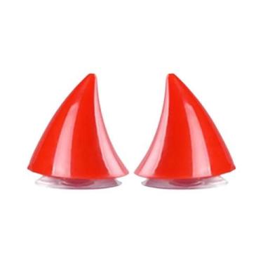 Imagem de Adesivos Decorativos De Orelhas De Gato Coloridas Para Capacete De Mot