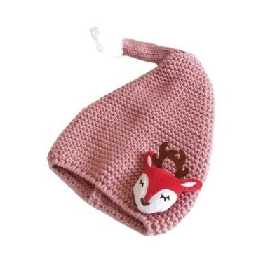 Imagem de Gorro De Natal Unissex Para Crianças, Gorro De Inverno Para Bebês, Bon