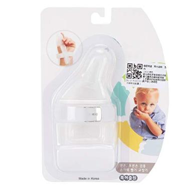 Imagem de Generic Protetor de Dedo Ajustável de Silicone para Bebês, Mordedor de Mordida, Diga Adeus Aos Hábitos de Mordida, Amarelo (#12)