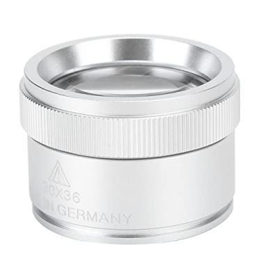 Imagem de Generic Lupa 30X Lupa Portátil de Identificação de Joias para Moedas, Selos, Antiguidades, Mini Ferramenta de Inspeção para Relojoaria, Material de Liga de Vidro para Entusiastas de Joias e (#11)