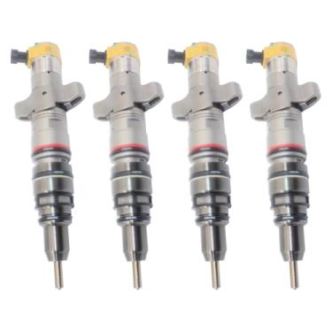 Imagem de HATRYIDA 4 peças injetor de combustível 10R7224 2172570 para raspador autopropelido com rodas Caterpillar CAT 637D