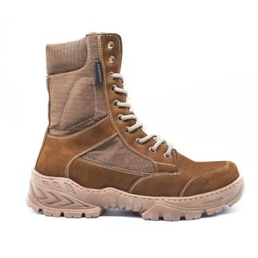 Imagem de Bota Coturno Militar Padrão Exército Coyote Nobuck EB (Coyote, BR, Adulto, Numérico, 42)