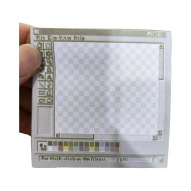 Imagem de Caderno De Desenho Vintage Estilo Retrô Com 50 Folhas Papel Quadrado P