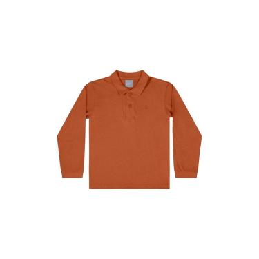 Imagem de Camisa Polo Manga Longa Básica para Menino Quimby-Masculino