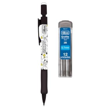 Imagem de Kit Lapiseira C/Grafite Snoopy TILIBRA - 0.7mm